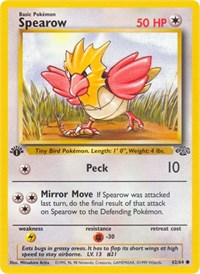 Spearow 62/64 · 1st Edition