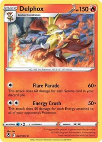 Delphox 027/195 · Reverse Holo
