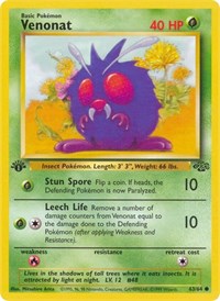 Venonat 63/64 · 1st Edition