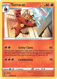 Torracat 031/195 · Reverse Holo
