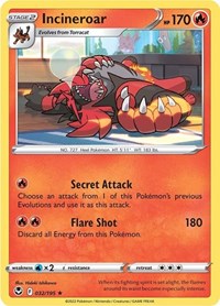 Incineroar 032/195 · Reverse Holo