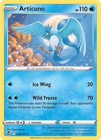 Articuno 036/195 · Reverse Holo