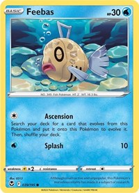 Feebas 039/195 · Reverse Holo