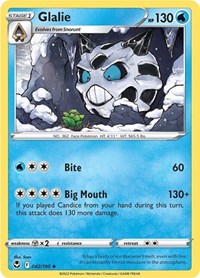 Glalie 042/195 · Reverse Holo