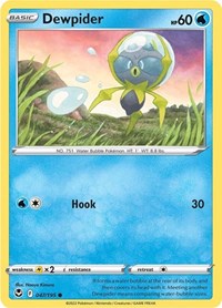 Dewpider 047/195 · Reverse Holo