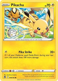 Pikachu 049/195 · Reverse Holo