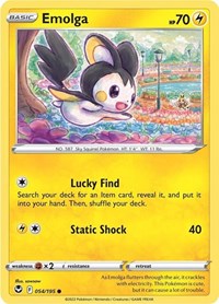 Emolga 054/195 · Reverse Holo