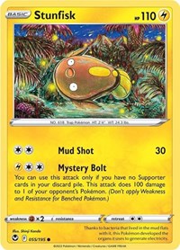 Stunfisk 055/195 · Reverse Holo
