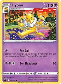 Hypno 061/195 · Reverse Holo