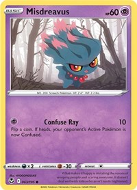 Misdreavus 063/195 · Reverse Holo
