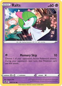 Ralts 067/195 · Reverse Holo