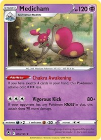Medicham 073/195 · Reverse Holo