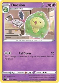Duosion 077/195 · Reverse Holo