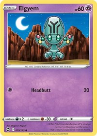 Elgyem 079/195 · Reverse Holo