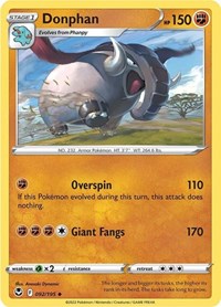 Donphan 092/195 · Reverse Holo