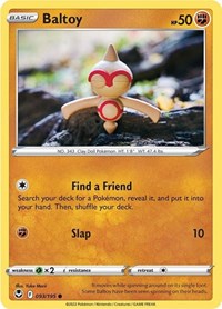 Baltoy 093/195 · Reverse Holo