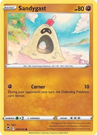 Sandygast 099/195 · Reverse Holo