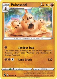 Palossand 100/195 · Reverse Holo