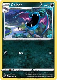 Golbat 104/195 · Reverse Holo