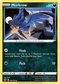 Murkrow 106/195 · Reverse Holo