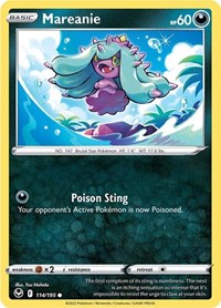 Mareanie 114/195 · Reverse Holo