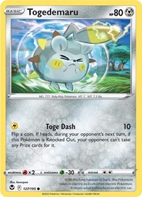 Togedemaru 127/195 · Reverse Holo