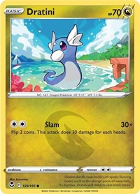 Dratini 129/195 · Reverse Holo