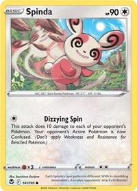 Spinda 141/195 · Reverse Holo