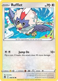 Rufflet 148/195 · Reverse Holo