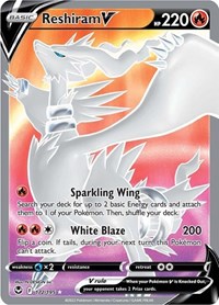 Reshiram V Full Art 172/195