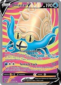 Omastar V Full Art 174/195