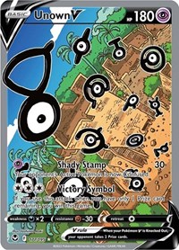 Unown V Alt Art 177/195