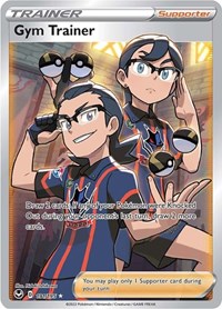 Gym Trainer Full Art 191/195 Silver Tempest Pokémon card