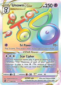 Unown VSTAR Secret 199/195