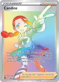 Candice Secret 204/195 Silver Tempest Pokémon card