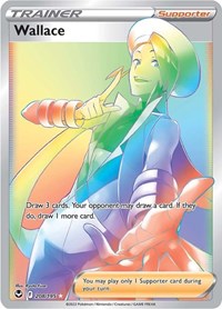 Wallace Secret 208/195 Silver Tempest Pokémon card