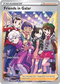 Friends in Galar TG23/TG30 Silver Tempest Trainer Gallery Pokémon card