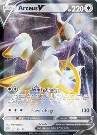 Arceus V (Metal Card) 122/172