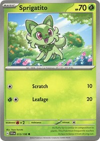 Sprigatito 013/198 · Reverse Holo