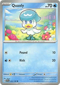 Quaxly 052/198 · Reverse Holo