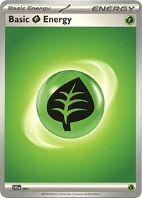 Basic Grass Energy 001 Scarlet & Violet Energies Pokémon card