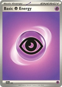 Basic Psychic Energy 005 Scarlet & Violet Energies Pokémon card