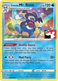 Galarian Mr. Rime 036/189