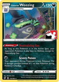 Galarian Weezing 113/192