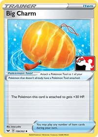 Big Charm 158/202 Prize Pack Series Cards Pokémon card