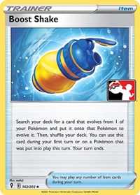 Boost Shake 142/203 Prize Pack Series Cards Pokémon card