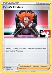 Boss's Orders [Lysandre] 058/072 Prize Pack Series Cards Pokémon card