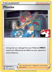 Phoebe 130/163 Prize Pack Series Cards Pokémon card