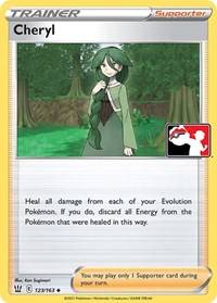 Cheryl 123/163 Prize Pack Series Cards Pokémon card