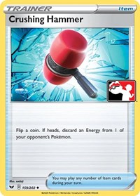 Crushing Hammer 159/202 Prize Pack Series Cards Pokémon card